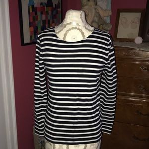 J Crew Tie Tie Back Cotton Shirt